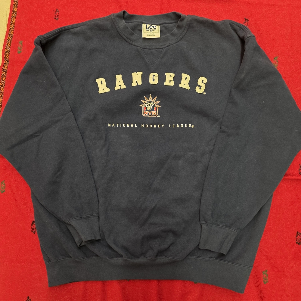 Lee Men's Black Rangers Sweatshirt
